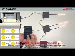 홈 무선 LED 디밍 컨트롤러 2.4GHz 스마트 스피커에 장착 된 표면