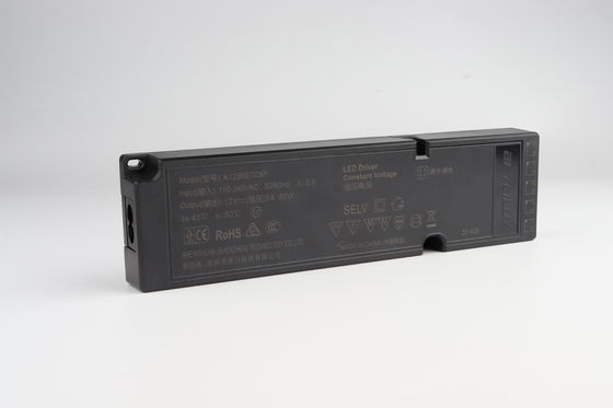 ETSC 60W-12V 시점 및 CCT 조정용 초미세 일정한 전압 LED 드라이버