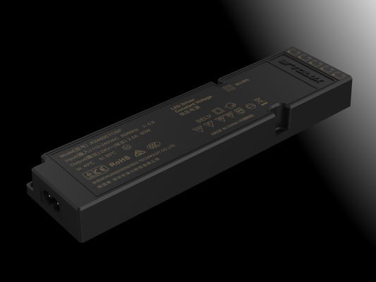 ETSC 60W-24V 초 얇은 일정한 전압 LED 드라이버 타이밍 및 CCT 조정