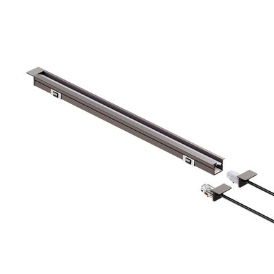 A2Q06 틈이 나선 조명 스트립 라이트 PC 알루미늄 합금 SMD2219 구슬 5W / 7.5W DC12V / 24V 길이로 절개