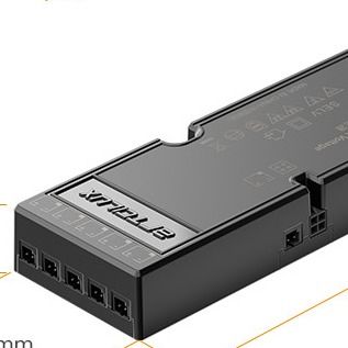 다재다능한 80% 효율 랙 마운트 공간 제한 환경의 전원 공급 6.3 X 2.4 X 1.4 인치